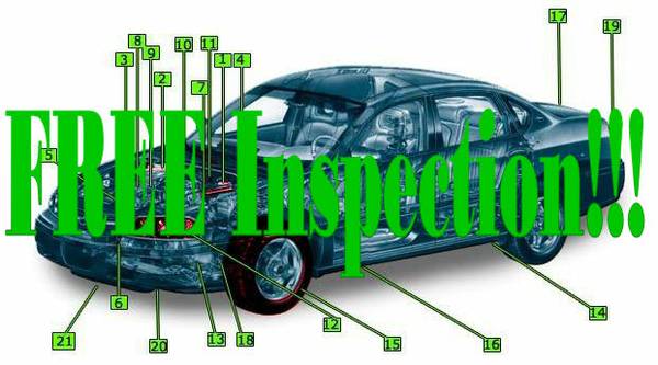 FREE 21 POINT CAR INSPECTION (MIDDLETOWN CT)