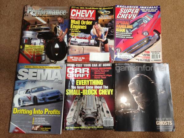 FREE CAR AND GAMING MAGAZINES... (Mililani)