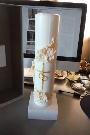 Free Matrimony Large Candle slightly used but in great condition (Kapoleii)