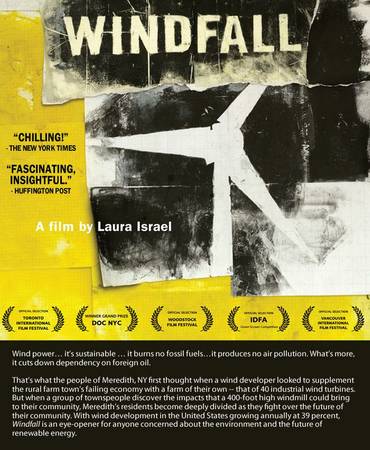 Free Movie Showing of Windfall Tues Oct. 6 (FAIRFIELD)