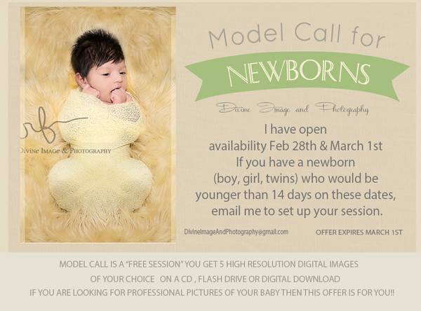 Free Newborn Photo Session (Pa)