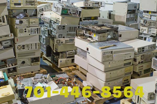 Free recycling of old computers, PCs and electronics We pick up (Fargo)