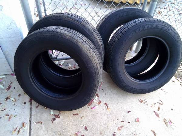 Full set 20570R15 tires