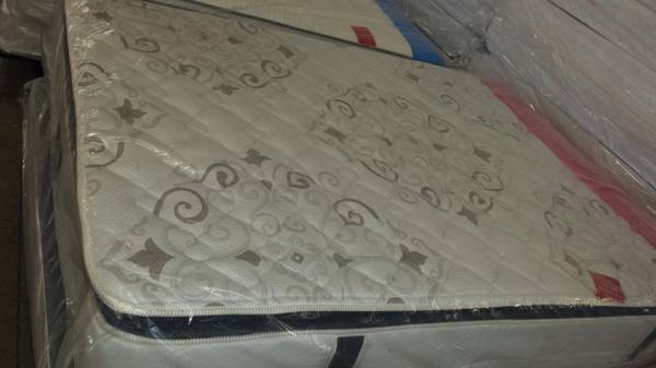 FULL SIZE MATTRESS SET PLUSH FIRM PILLOW TOP (NEW)