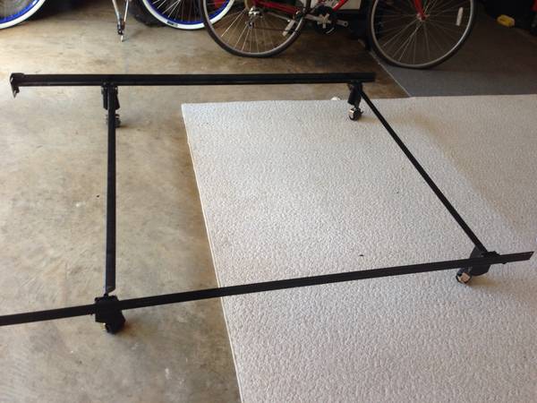 Full size metal bed frame