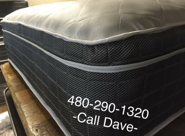 Full size pillow top mattress amp box spring