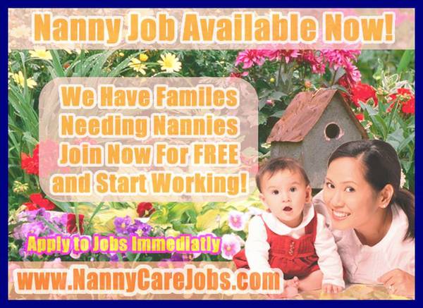 FullPart Time Nanny Jobs Available Now 15