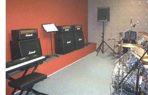 Fully Equipped Band Practice Studio