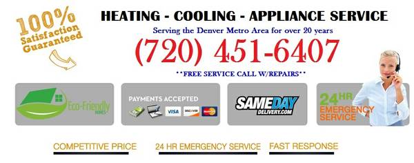 Furnace Repair Services NO SERVICE FEE (Denver Metro)