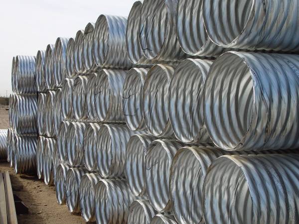 Galvanized Steel Culvert Pipe (Greeley, CO)