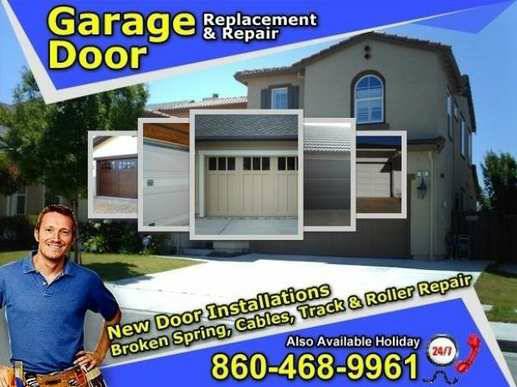 Garage Door repair, no extra charge for nights
