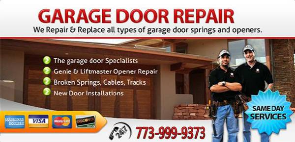 gARAGE DOOR REPAIR  SPRINGS  OPENERS  PANELS  ROLLERS  MORE (Garage Door)