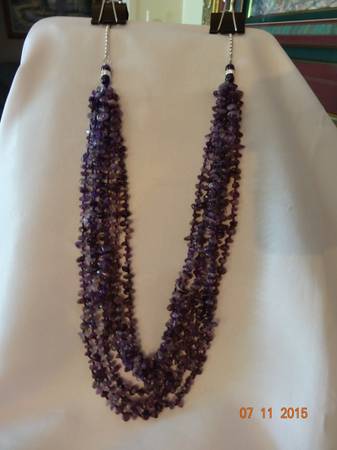 GENUINE AMETHYST NECKLACE