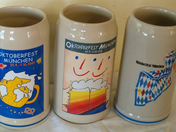 German Beer Mugs (3)