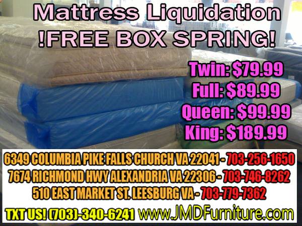 Get 2 pc Twin Mattress and a BOX for only 79 (510