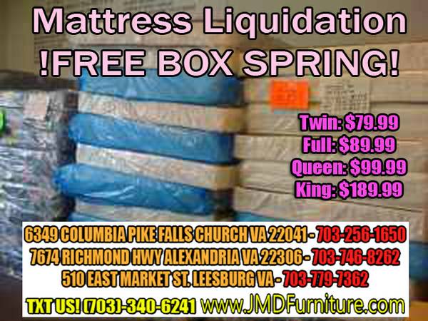 Get it Today Twin MAttress W Box in STock 80 (510