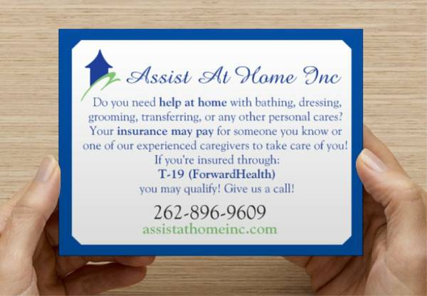 Get PAID to Help Your Loved One at Home (Milwaukee Waukesha Surrounding Area)