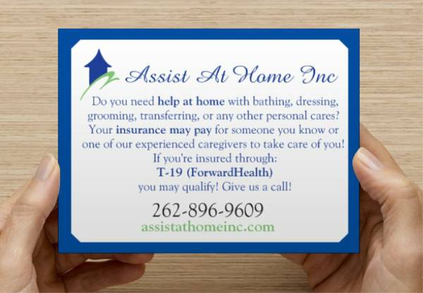 Get PAID to Help Your Loved One at Home (Waukesha, Milwaukee, Surrounding Area)