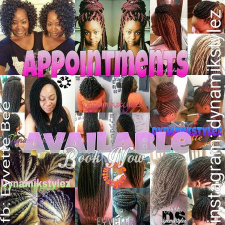 GET YOUR PROTECTIVE STYLE DONE NOW... ONLY A FEW MORE SLOTS LEFT (raleigh)