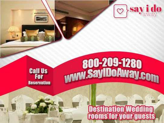 Get your wedding rooms booked today in Hawaii