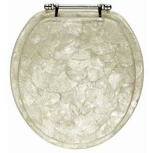 Ginsey Heavy Acrylic Capice STANDARD Toilet Seat