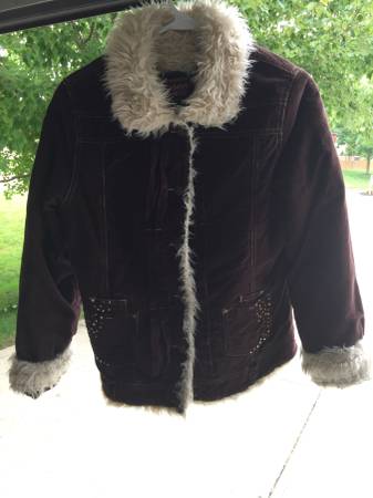Girls winter coatjacket..fur lined..Limited Too