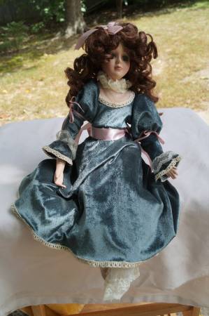 Gloria Janel Porcelain Doll