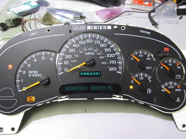 GM Speedometer cluster 03