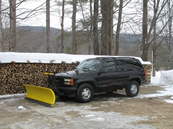 GMC Yukon GT Two Door With Fisher Plow Tahoe 4x4