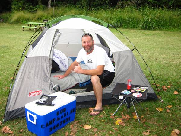 GO CAMPING with camp maui rental gear (MAUIKIHEI)