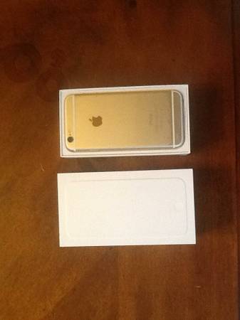 gold iphone 6 64GB MINT CONDITION