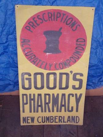 goods pharmacy sign
