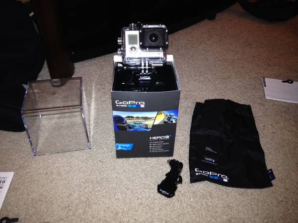 GoPro 3 Black with LCD touch bacpac