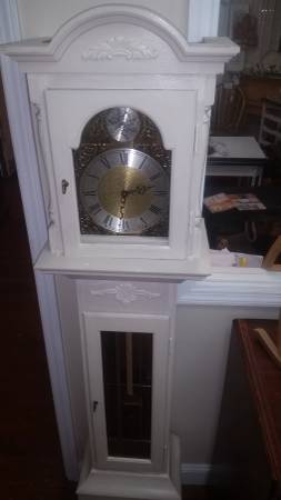 Grandmothers Clock Ready to Chalk Paint to POP