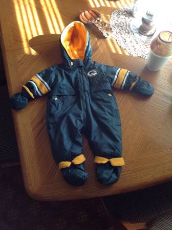Green Bay Packers, Baby snowsuit,