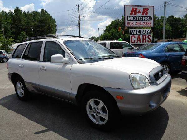 gt2002 Hyundai Santa Fe WHITE V6lt