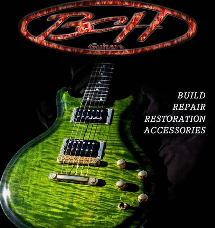 Guitar Restoration, repair, custom build and accessories (Eagle River)
