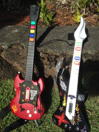 Guitars for PlayStation II Guitar Hero