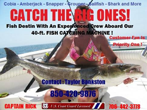 GULF FISHING ADVENTURE (DESTIN FL.)