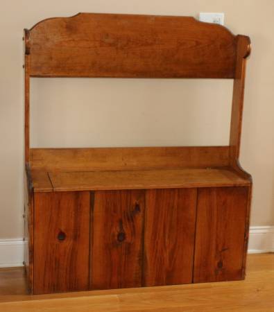 Hallway Bench  Mud Room Storage Box