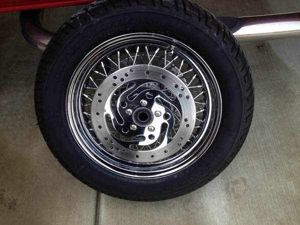 Harley Road King Wheel and Tire package