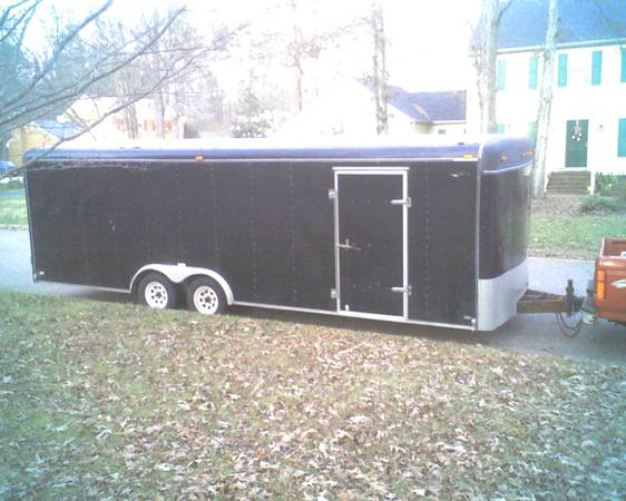 Haulmark enclosed trailer 24ft.