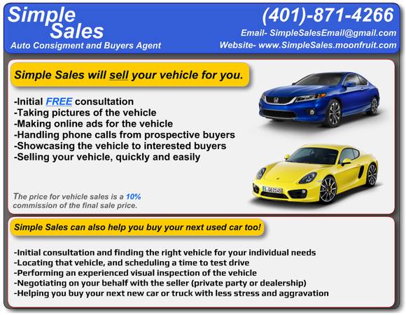 Have a car to sell          (Simple Sales) (RIMA)