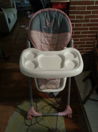 high chair for a girl