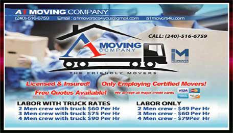 PROFESSIONAL MOVERS WITH YEARS OF EXPERIENCE 45HR (Baltimore)