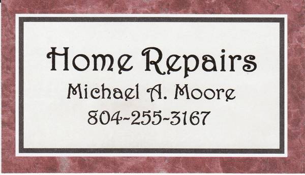 Home Repair and Handyman services (Tri Cities