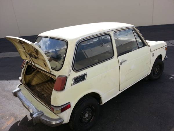 Honda N600 1970 2 cylinder collectable vehicle