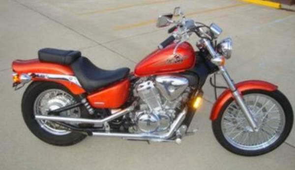 Honda Shadow VLX600 motorcycle