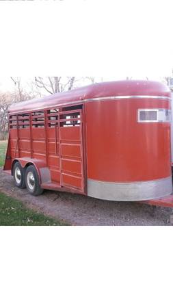 Horse  Stock bumper trailer 6 X 16