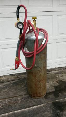 I Have MC Acetylene TankW New Turbo Torch And Hose
